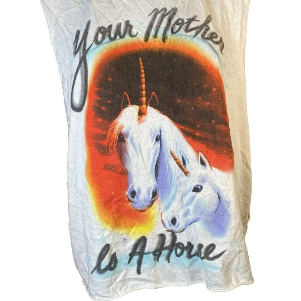 UNIF Your Mother is a Horse Muscle Tank - Picture 4 of 11